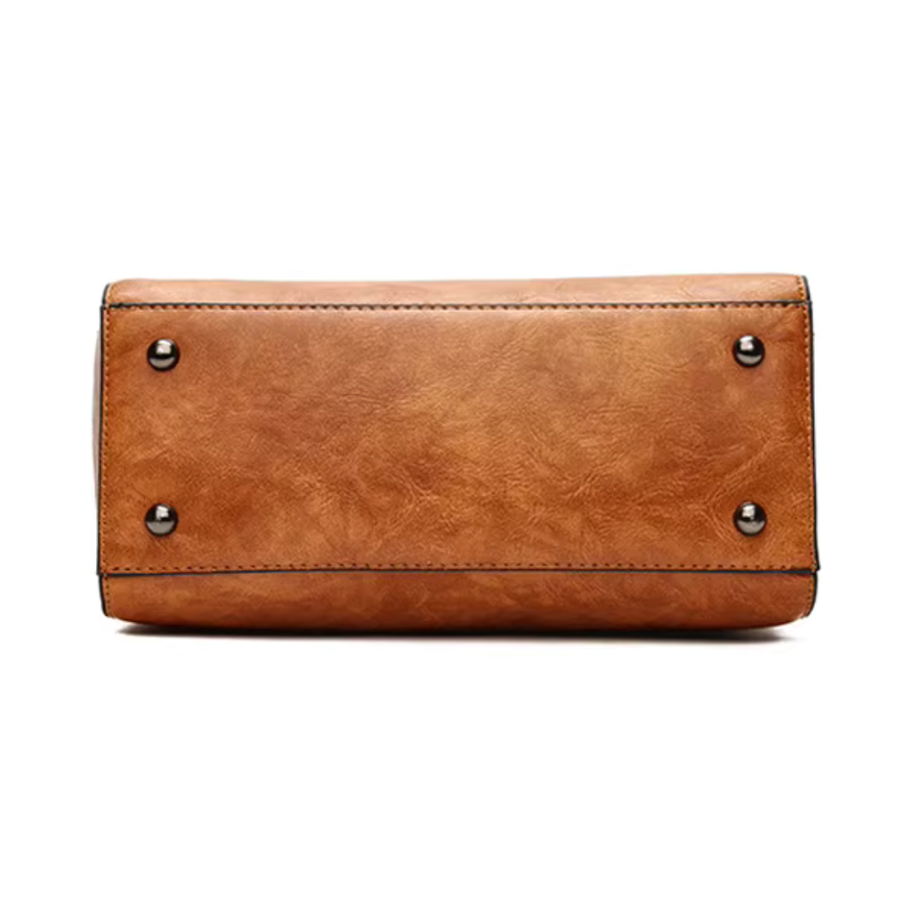 Bolsa Feminina de Couro Genuíno Vintage Paige 5