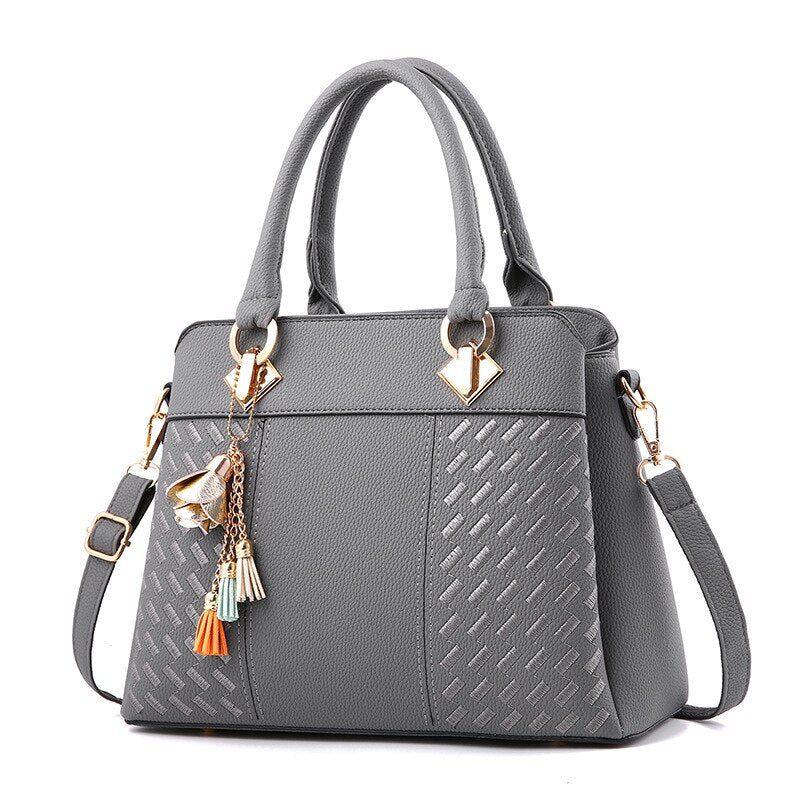 Bolsa Feminina de Couro Genuino Carolina Vintage 7