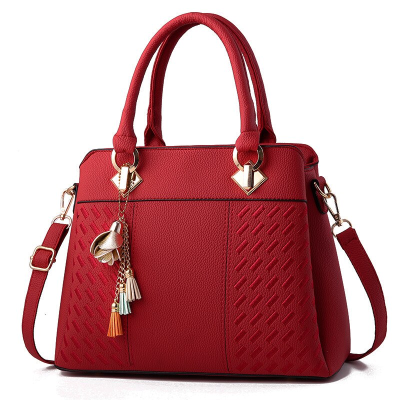Bolsa Feminina de Couro Genuino Carolina Vintage 8