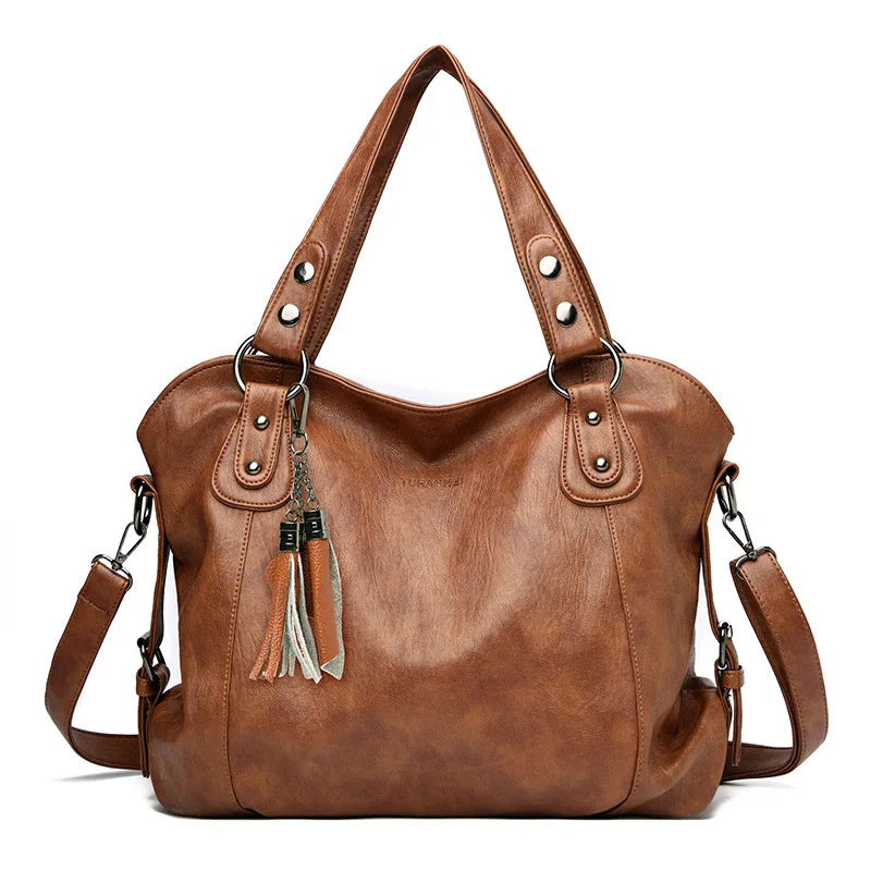 Bolsa Feminina de Couro Genuino Classic Premium 10