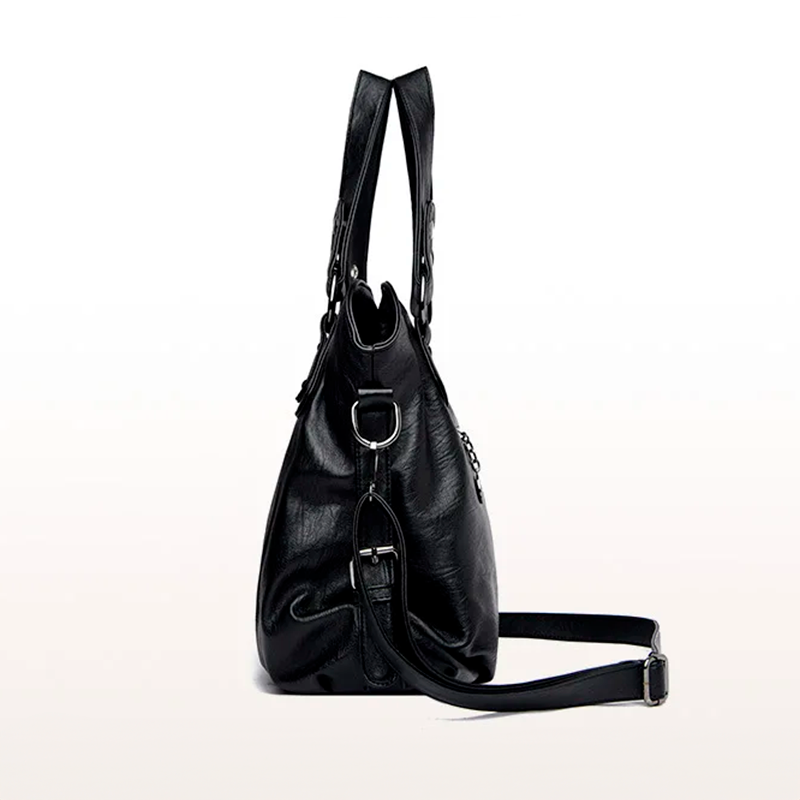 Bolsa Feminina de Couro Genuino Classic Premium 6