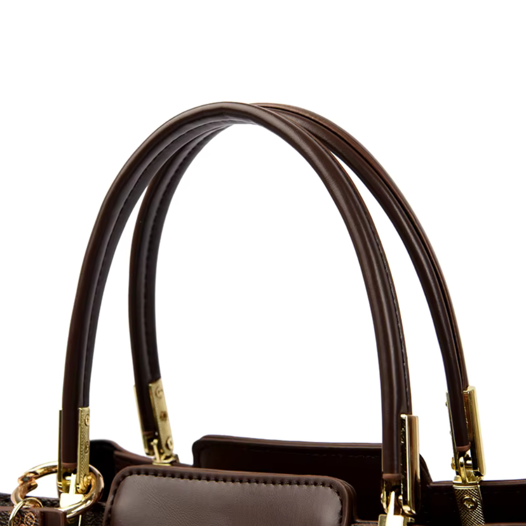 Bolsa Feminina de Couro Luxo Crossbody 7