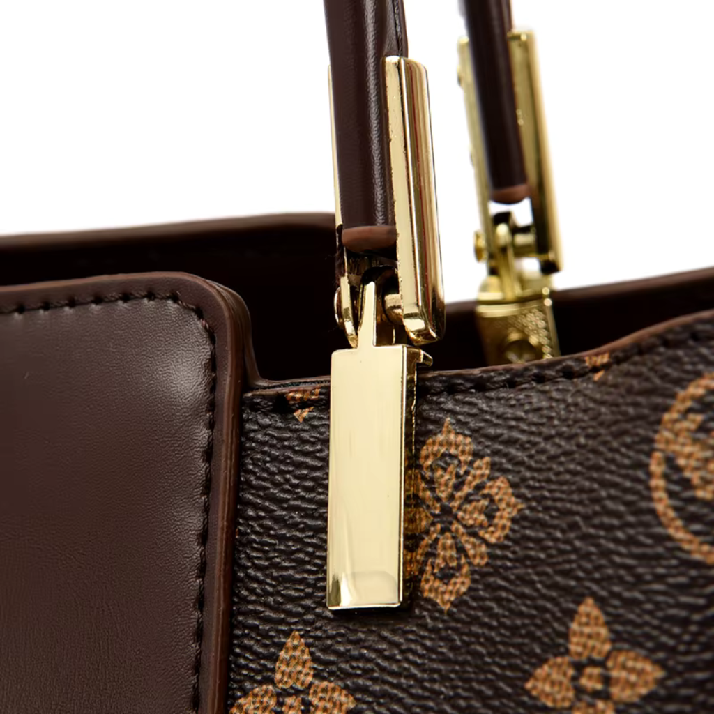 Bolsa Feminina de Couro Luxo Crossbody 8