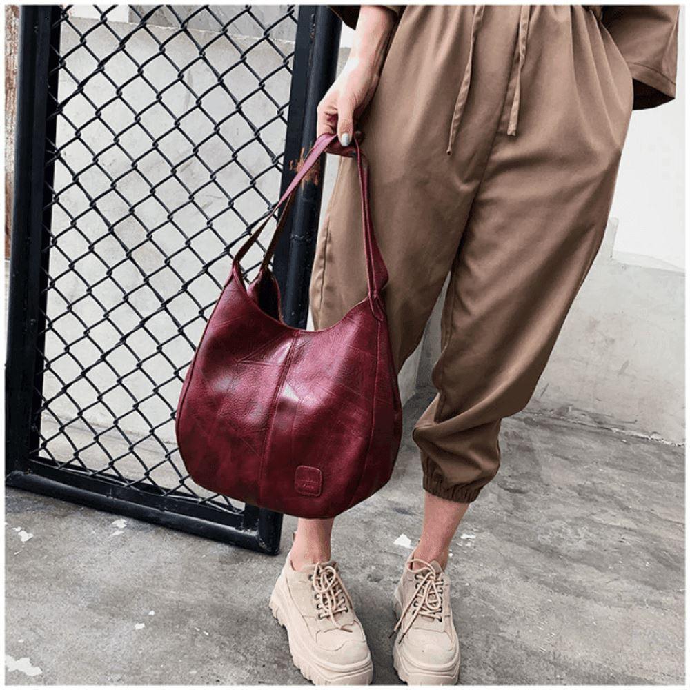 Bolsa Feminina de Couro PureLuxo 10