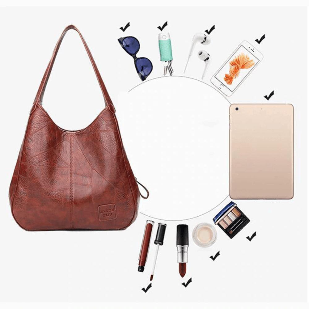 Bolsa Feminina de Couro PureLuxo 12