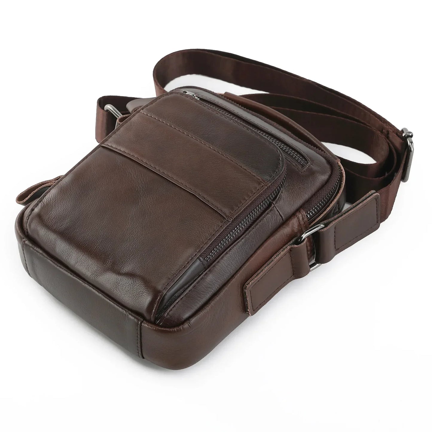 Bolsa de Ombro em Couro Genuíno - Premium 3