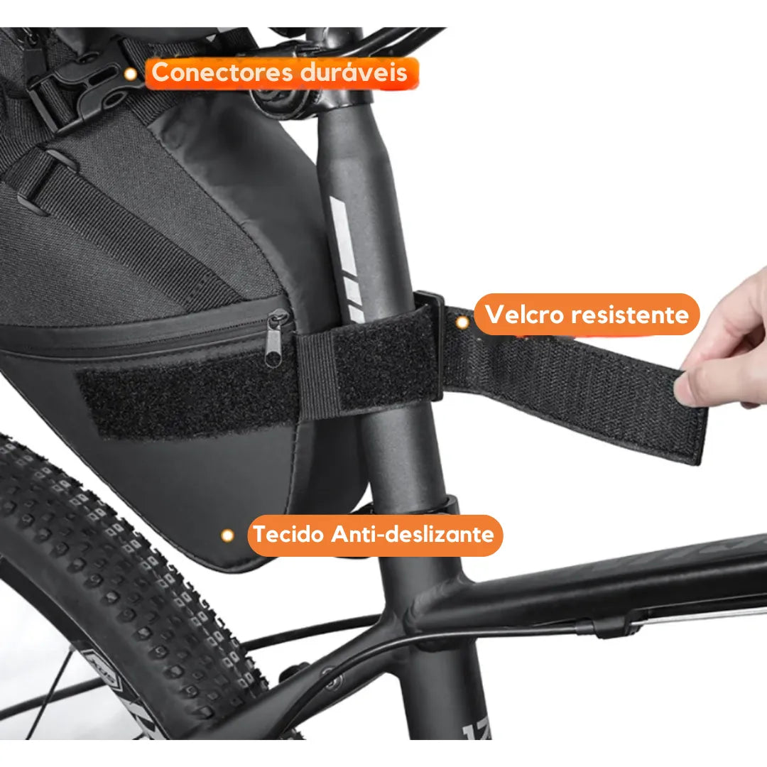Bolsa de Selim Impermeável para Bicicleta Biker 5