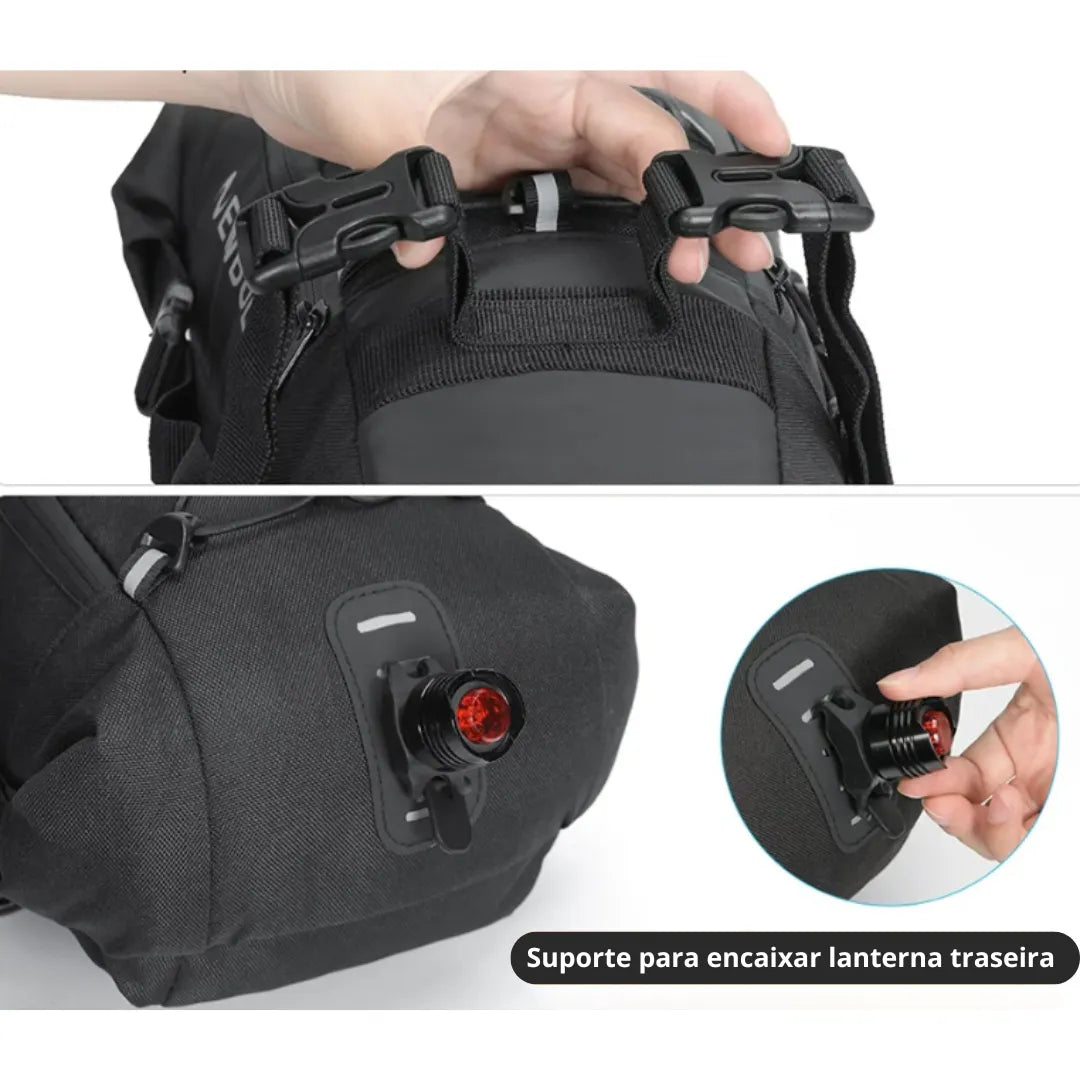 Bolsa de Selim Impermeável para Bicicleta Biker 7