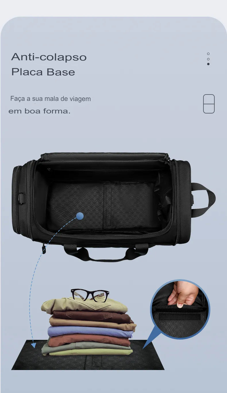 Bolsa de Viagem Pro Mark Grande Capacidade