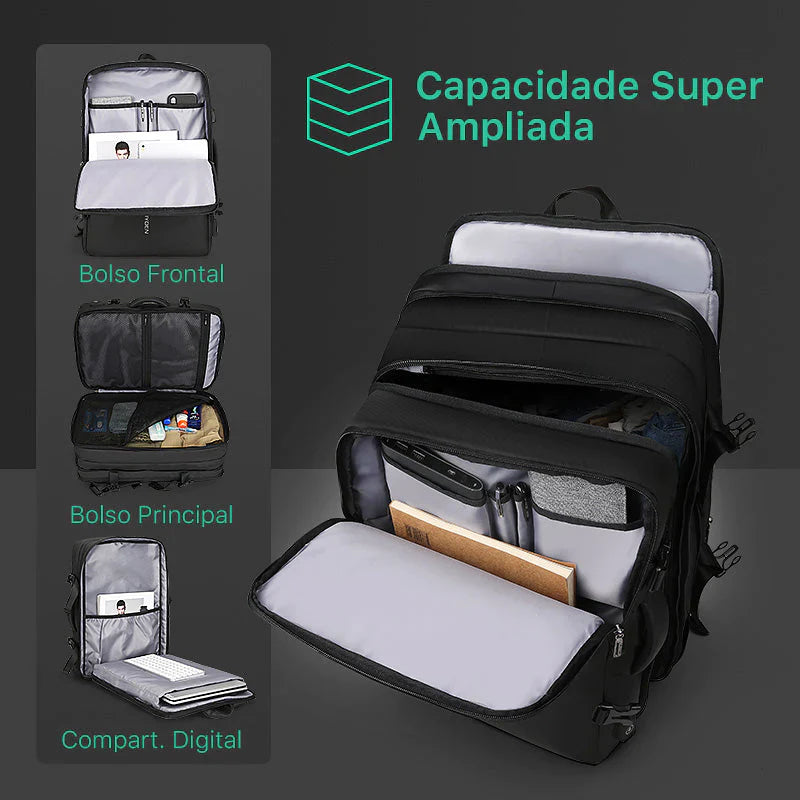 Mochila Executiva Masculina - Bravus