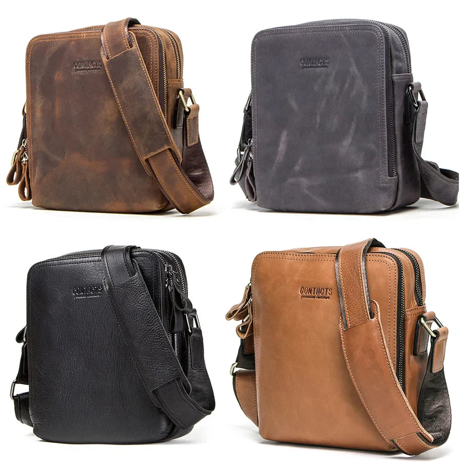 Mochila Masculina de Couro Striker