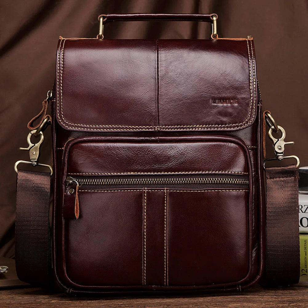 Mochila Masculina de Couro - CargoBag