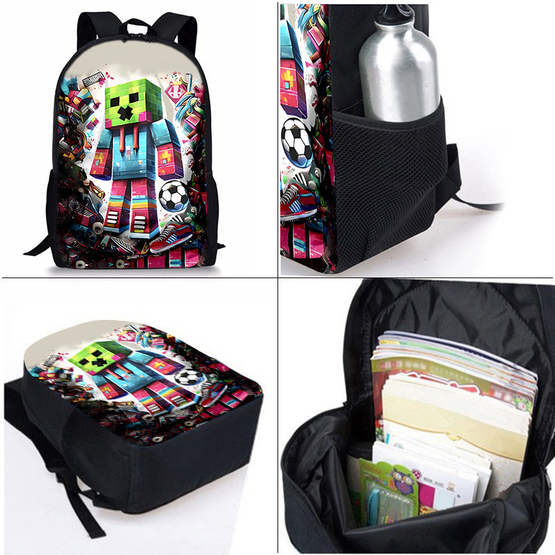 Kit Escolar Creeper - Mochila, Lancheira e Estojo 2