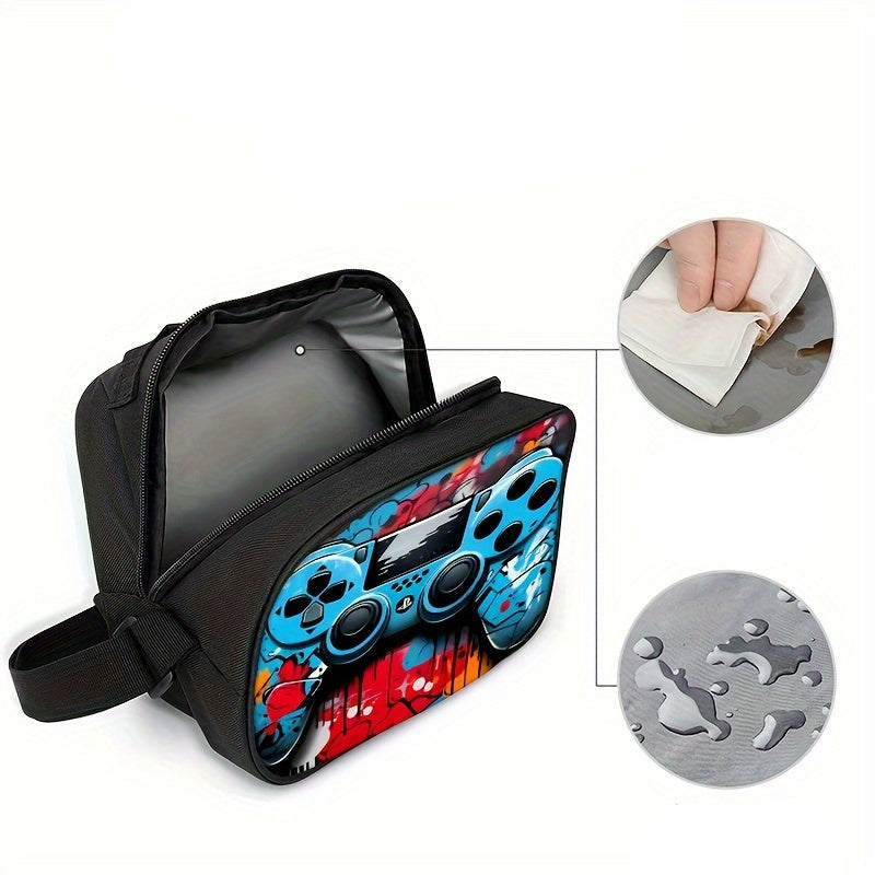 Kit Escolar Estampa Controle de Jogo - Mochila, Lancheira e Estojo 3