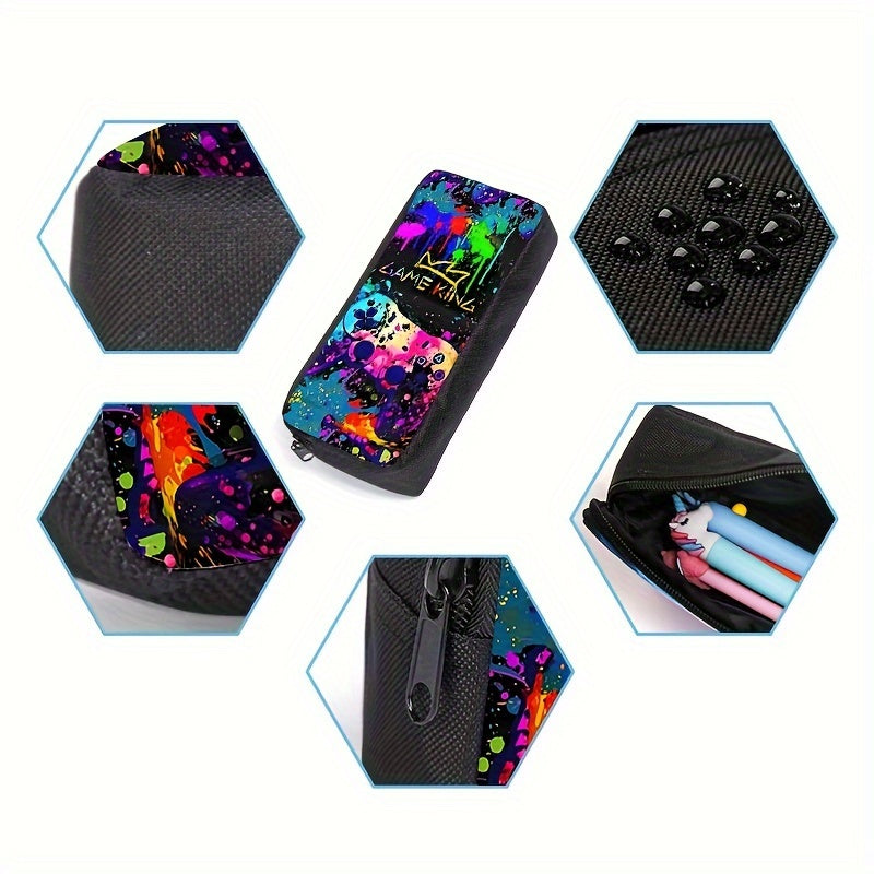 Kit Escolar Game King - Mochila, Lancheira e Estojo 4