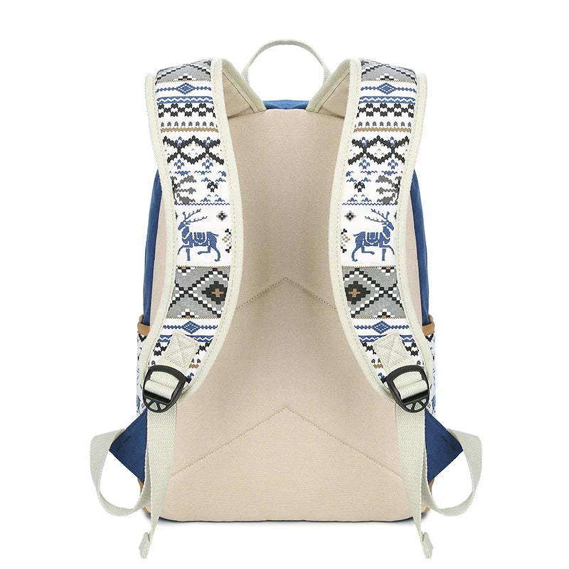 Kit Escolar Hippie - Mochila, Lancheira e Estojo 9