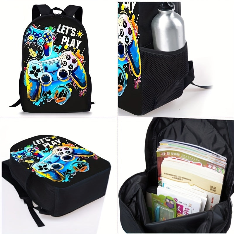 Kit Escolar Let's Play - Mochila, Lancheira e Estojo 2