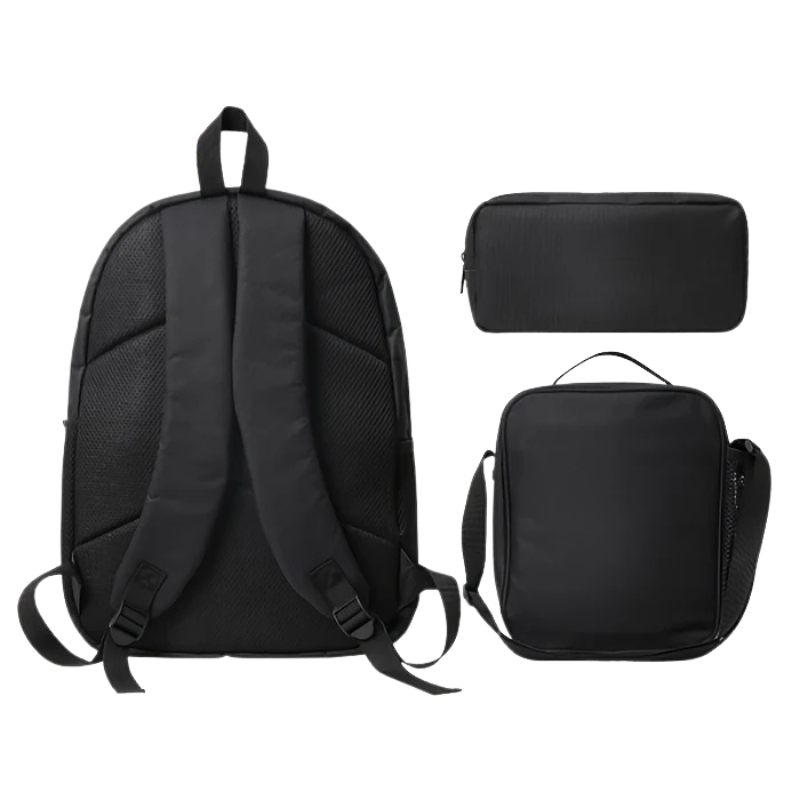 Kit Escolar Minions - Mochila, Lancheira e Estojo 3