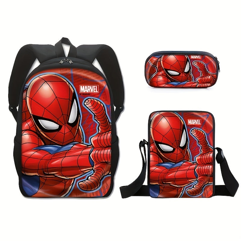 Kit Escolar Spider-Man - Mochila, Lancheira e Estojo 3
