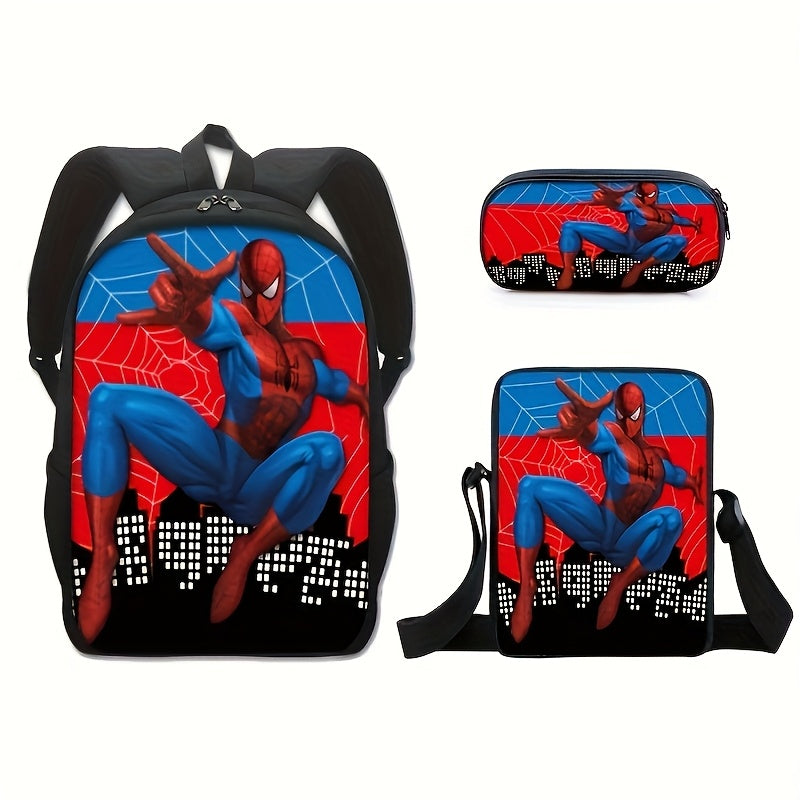 Kit Escolar Spider-Man - Mochila, Lancheira e Estojo 4