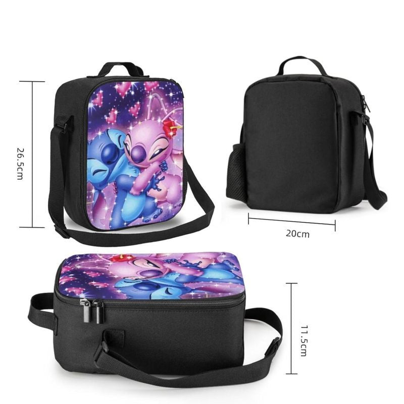 Kit Escolar Stitch - Mochila, Lancheira e Estojo 6