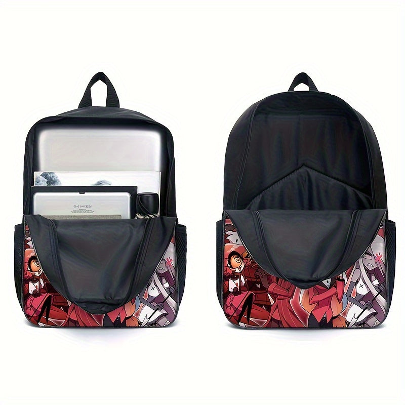 Kit Escolar com Tema de Anime - Mochila, Lancheira e Estojo 2