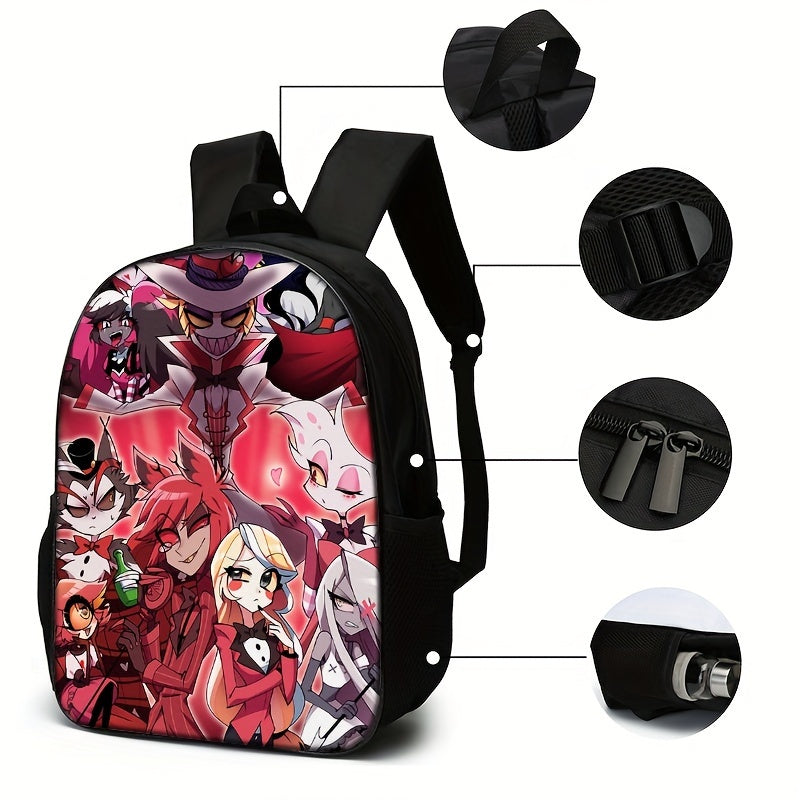 Kit Escolar com Tema de Anime - Mochila, Lancheira e Estojo 3