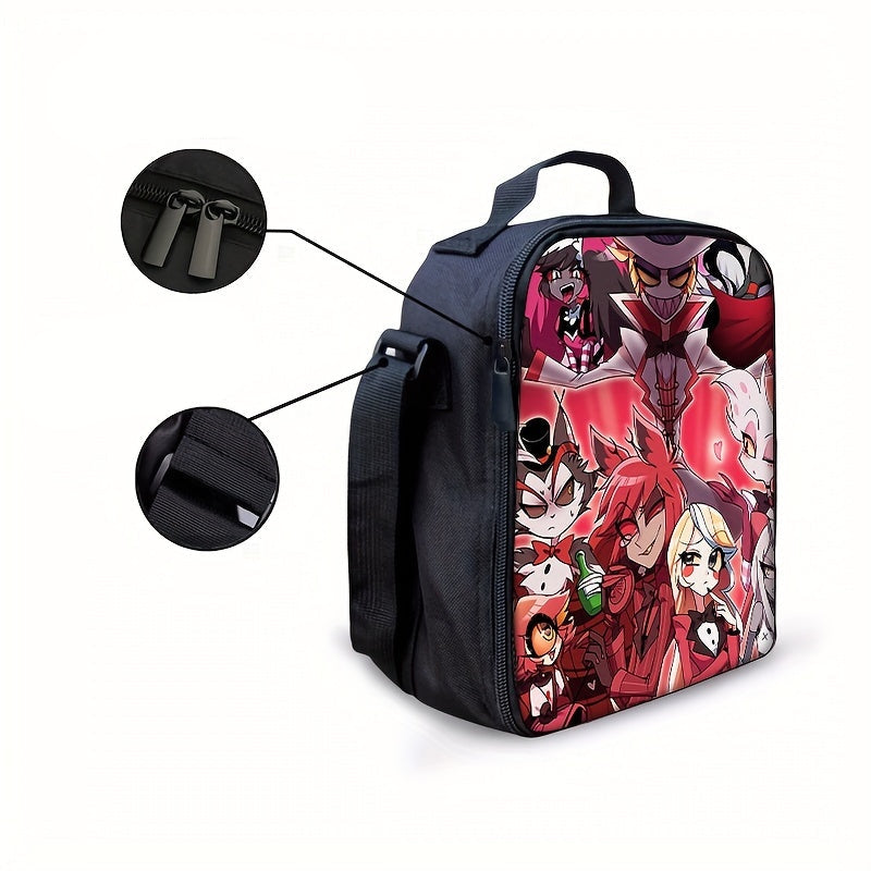 Kit Escolar com Tema de Anime - Mochila, Lancheira e Estojo 4