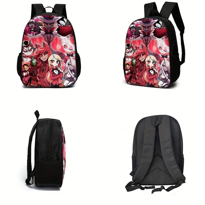 Kit Escolar com Tema de Anime - Mochila, Lancheira e Estojo 5