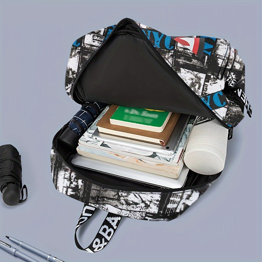 Kit Mochila Escolar Tubarão - Mochila, Lancheira e Estojo 4
