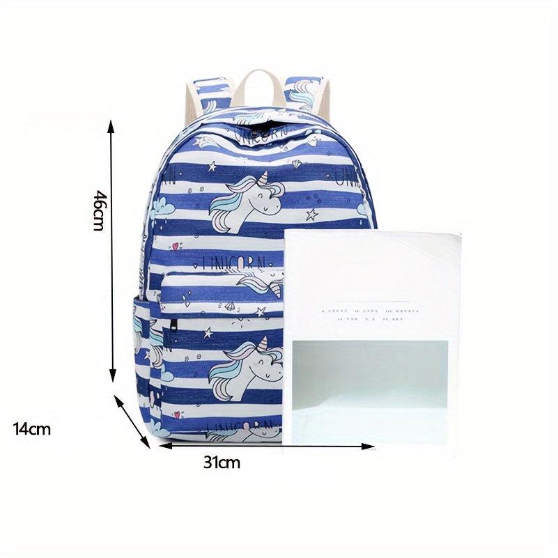 Kit Mochila Escolar Unicorn - Mochila, Estojo e Lancheira 8