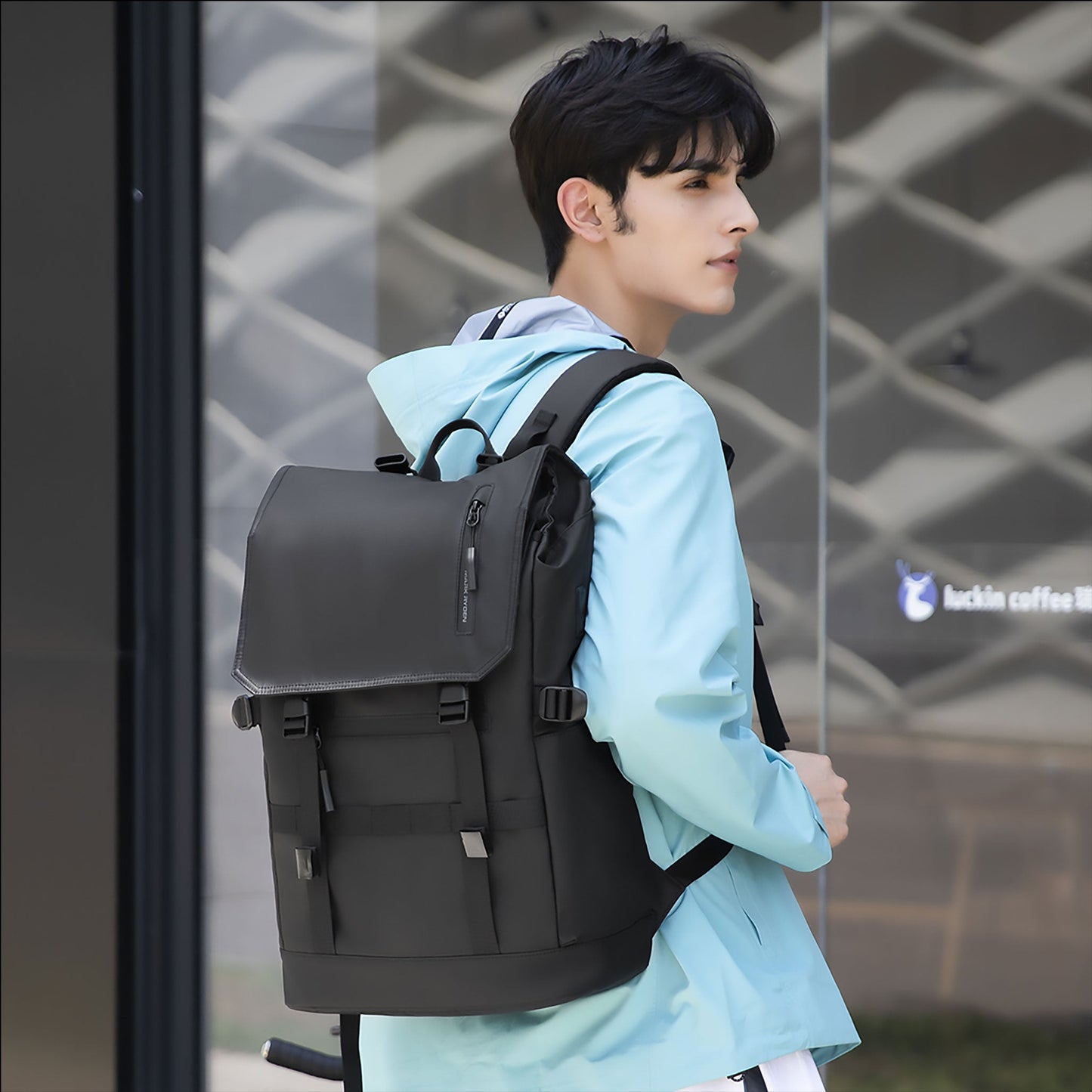 Mochila Executiva Expansível 26L Notebook 15.6"