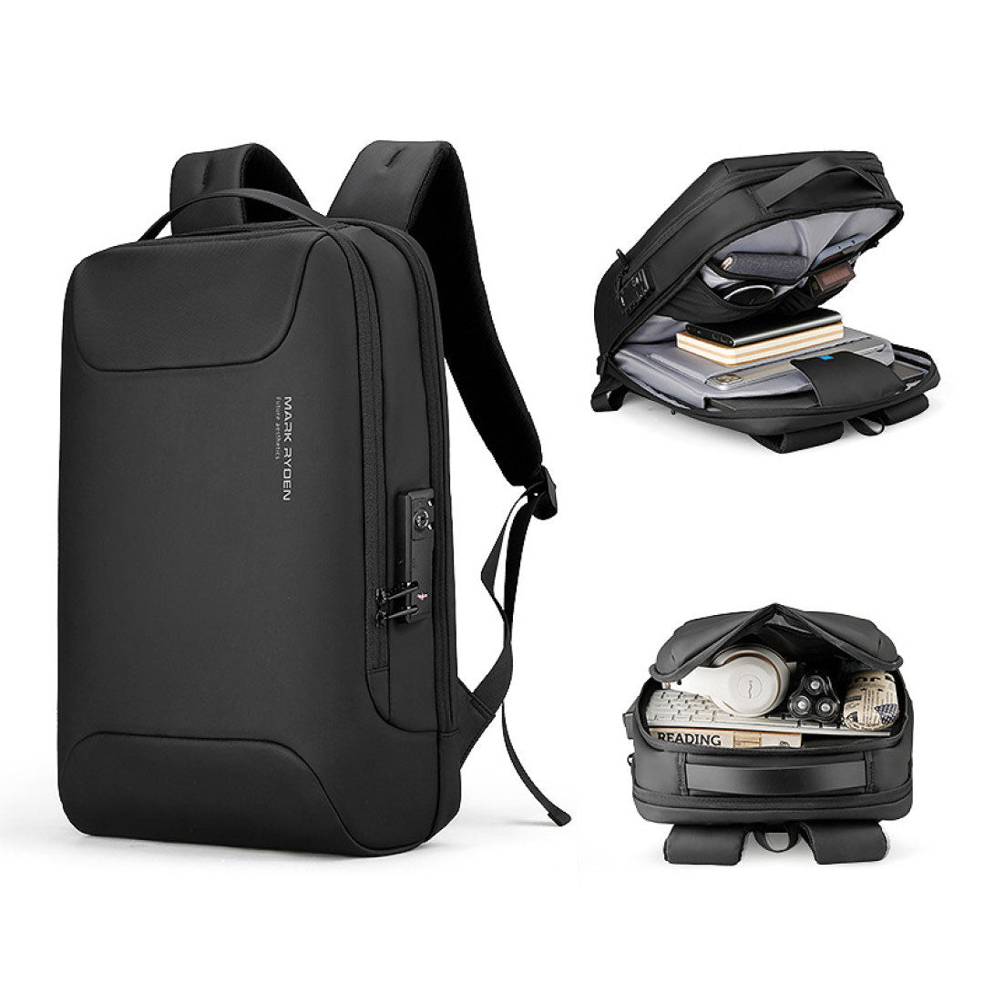 Mochila Executiva Notebook com Trava TSA Black