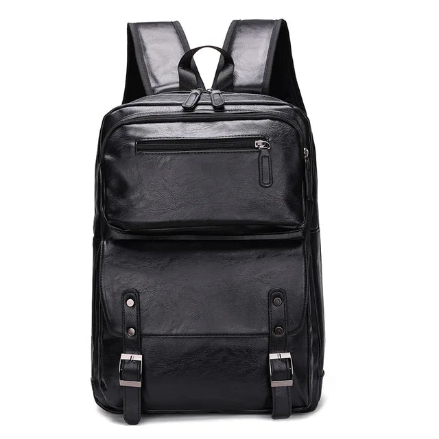 Mochila Masculina de Couro Legítimo - JeepTrail