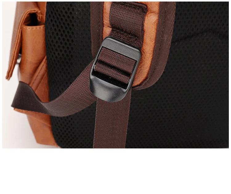Mochila Masculina de Couro Urban