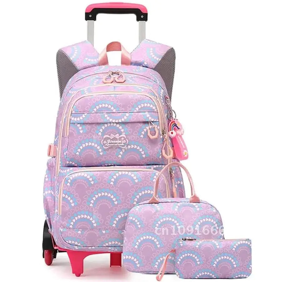Mochila Escolar Feminina Impermeável Back Pack