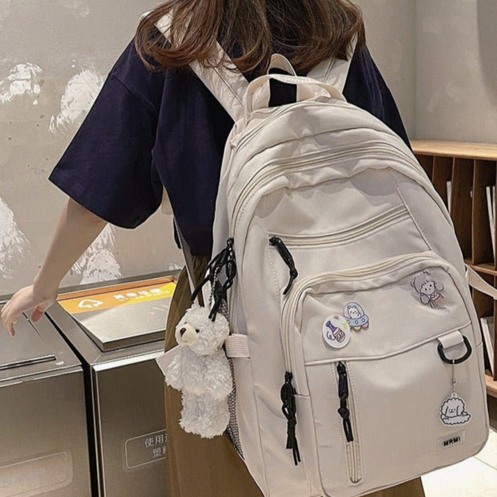 Mochila Escolar Feminina Impermeável Multifuncional 2