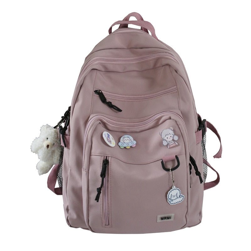 Mochila Escolar Feminina Impermeável Multifuncional 6