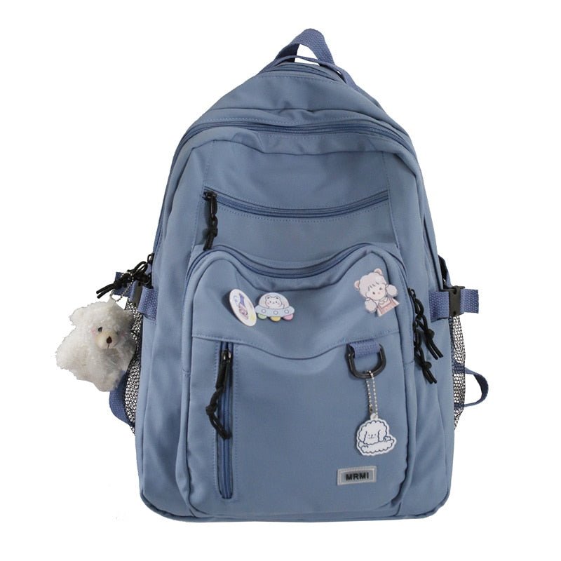 Mochila Escolar Feminina Impermeável Multifuncional 7