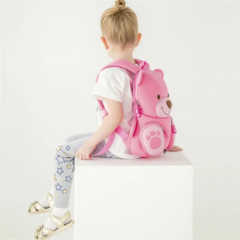 Mochila Escolar Feminina Ursinho de Pelúcia 2