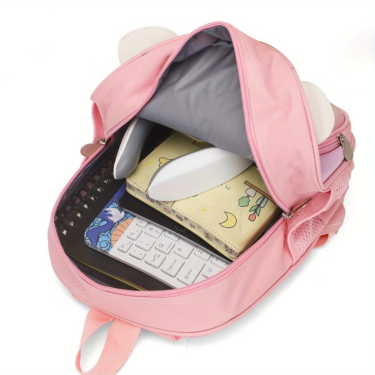 Mochila Escolar Infantil Coelho 3D 3