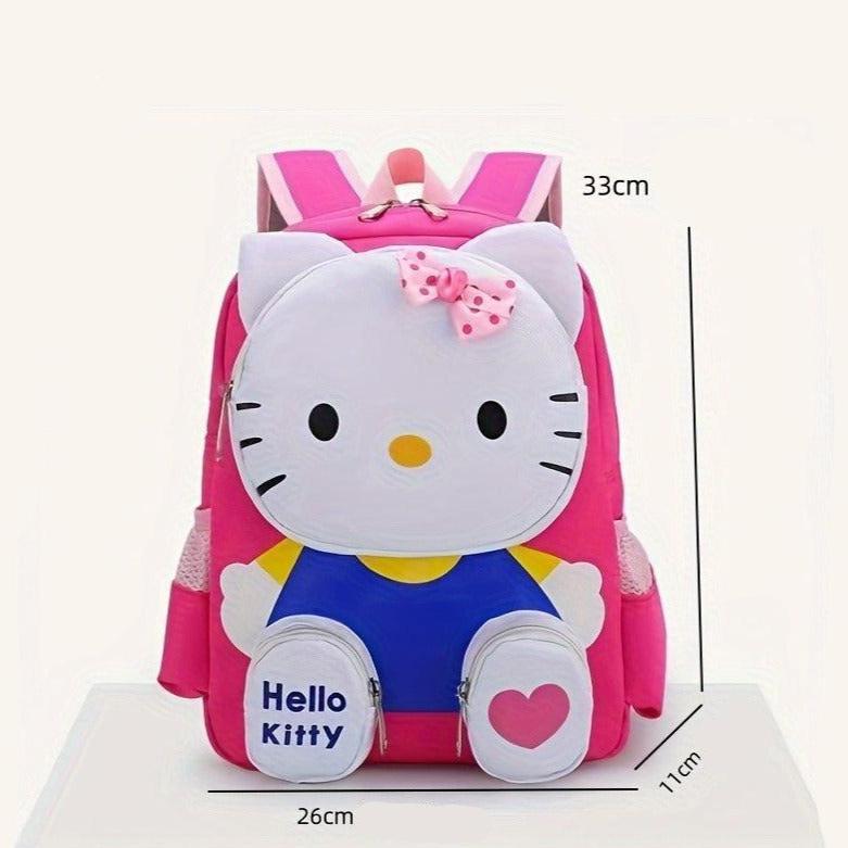 Mochila Escolar Infantil Hello Kitty 3D 6