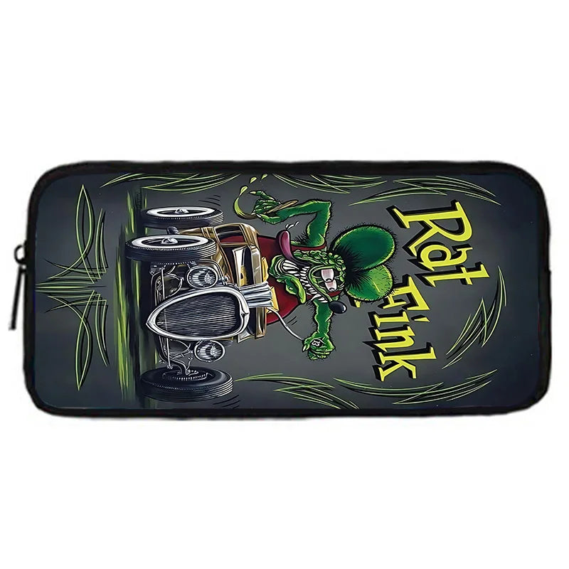 Mochila Escolar Infantil Masculina Rat Fink 4