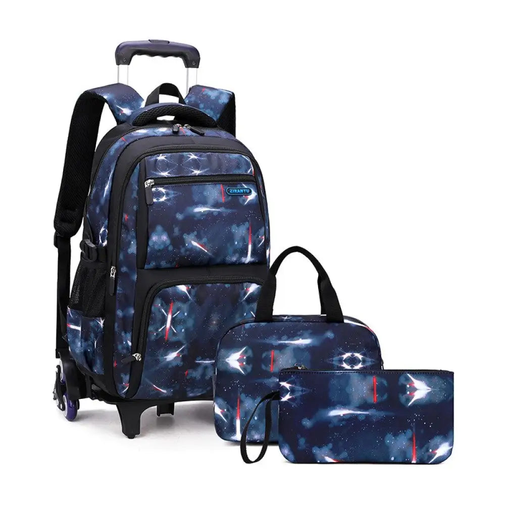 Mochila Escolar Infantil com Rodinhas Universe 5