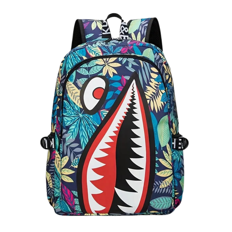 Mochila Escolar Masculina Anti-Furto Impermeável 2