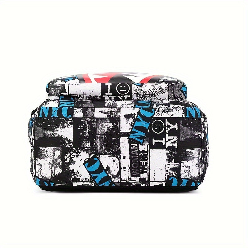Mochila Escolar Masculina Anti-Furto Impermeável 3