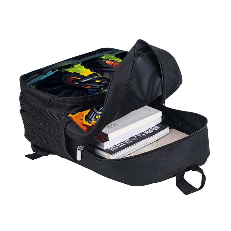 Mochila Escolar Masculina Car Monster 2