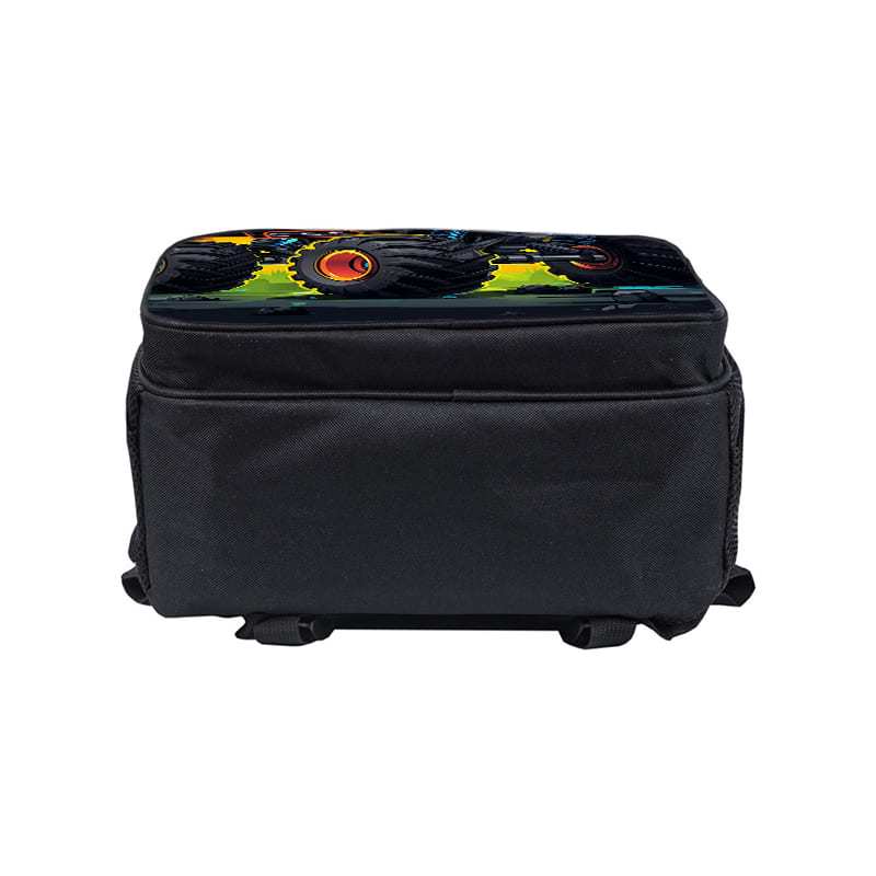 Mochila Escolar Masculina Car Monster 3