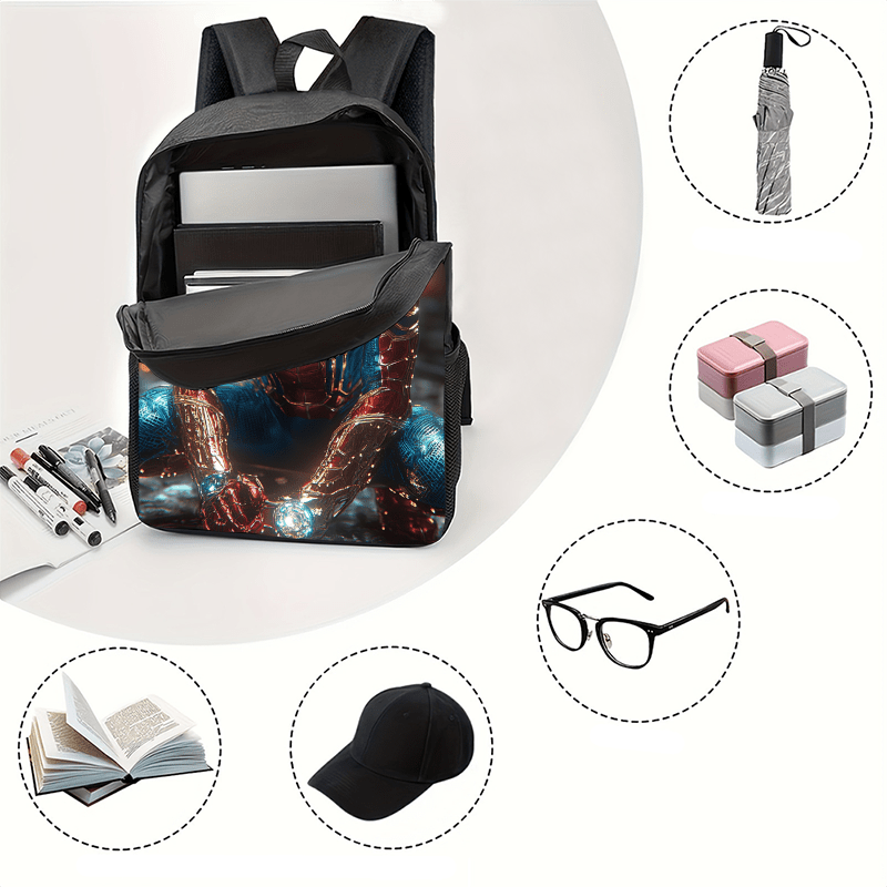 Mochila Escolar Masculina Homem-Aranha 2
