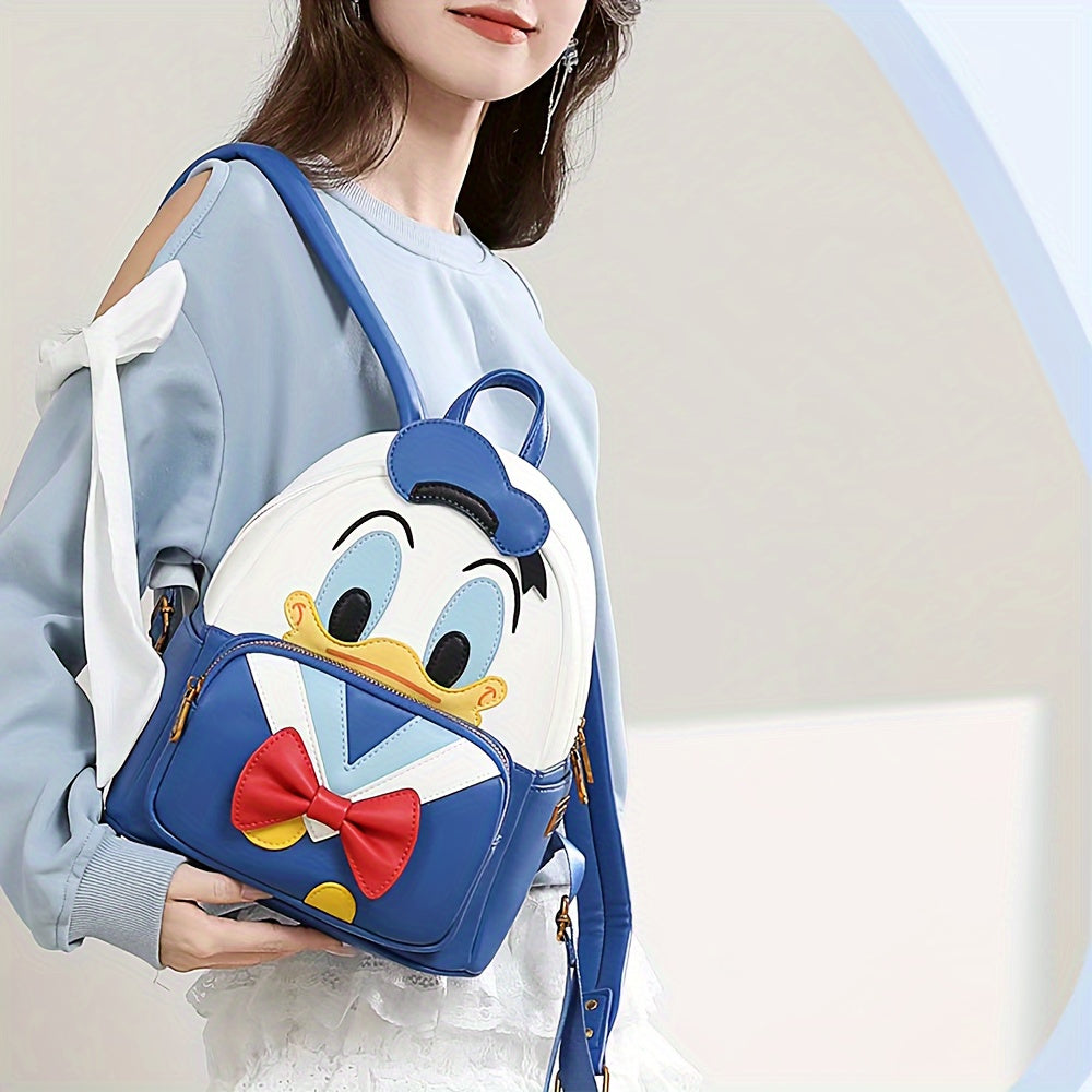 Mochila Escolar Pato Donald de Couro 2